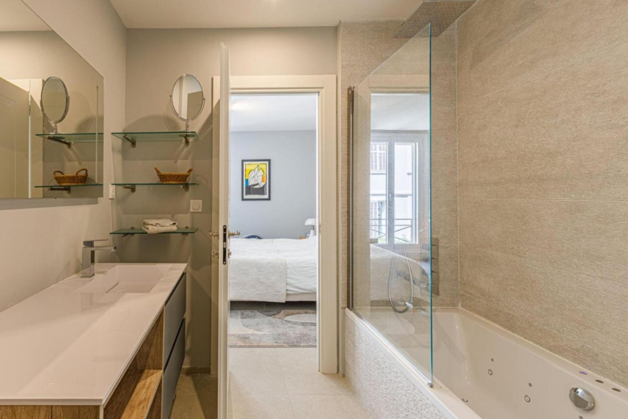 Serbes Croisette - 100m Beach, Palais, Parking/ac * Cannes